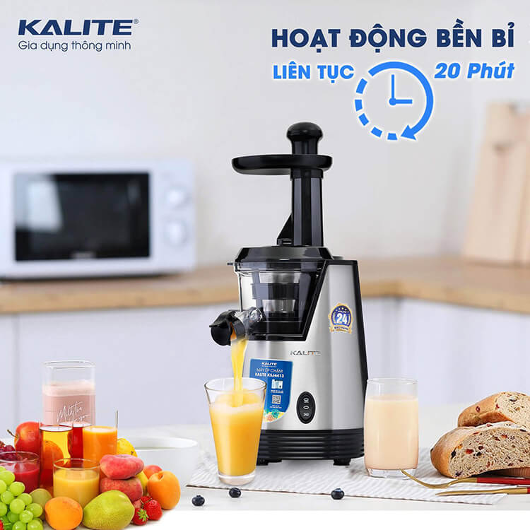 Máy ép chậm Kalite KSJ4413 bền bỉ