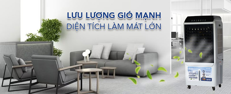 Máy làm mát không khí Hòa Phát HPCF1-033i gió lớn mát sâu