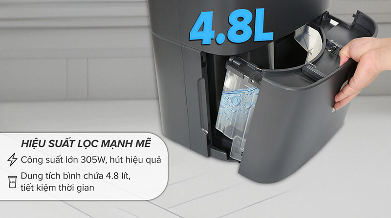 Bình chứa của máy lọc không khí kiêm hút ẩm Electrolux EDH14TRB