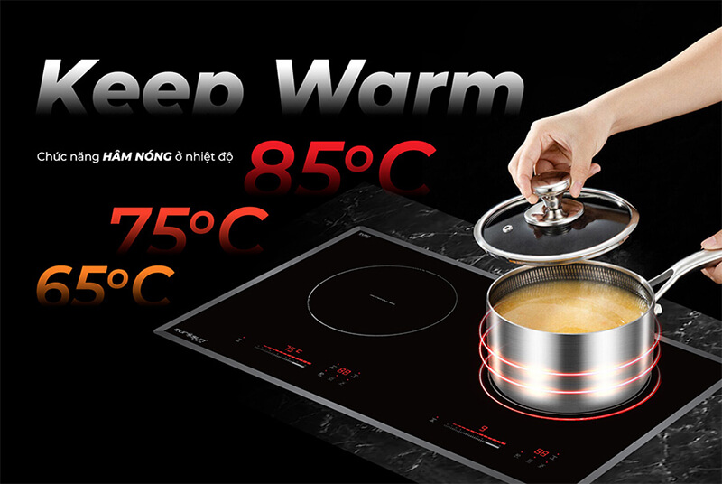 Chức năng hâm nóng ủ ấm Keep warm