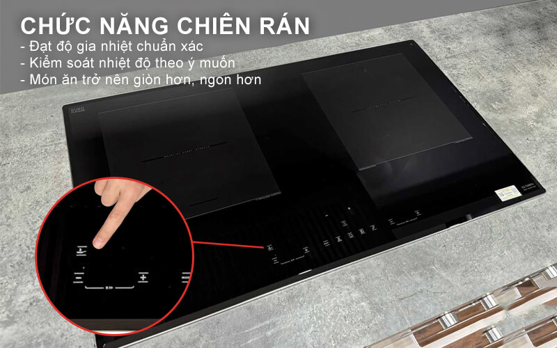 Chức năng chiên rán tiện lợi