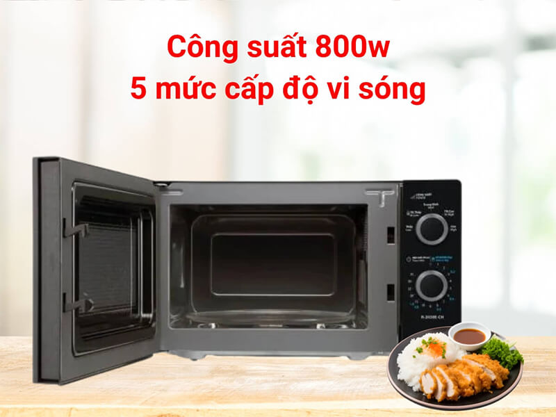 Công suất mạnh mẽ với 5 mức công suất