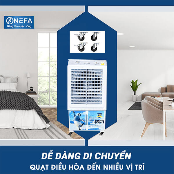 NEFA NF55 – Quạt điều hòa dòng cơ dễ di chuyển