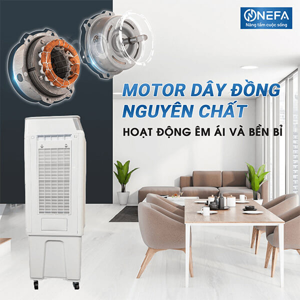 NEFA NF55 – Quạt điều hòa dòng cơ có mô tơ dây đồng